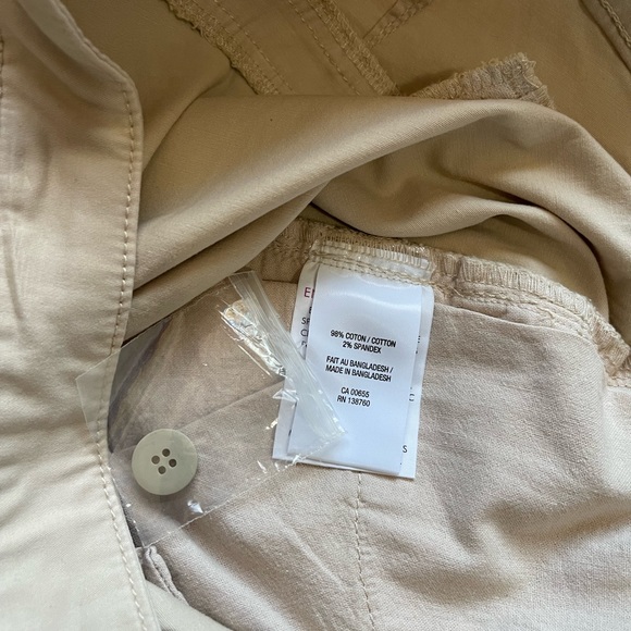 Cuffed Khaki Shorts - Picture 7 of 8